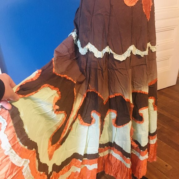 BOHEMIAN VINTAGE Flair Collection Full Skirt - Picture 3 of 9